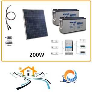 Kit fotovoltaico Weekend 1,8 kWh a Isola