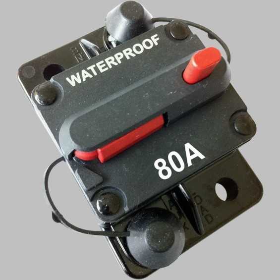 Interruttore automatico 40/60/80A 12V CC Interruttore automatico 40/60/80A 12V CC