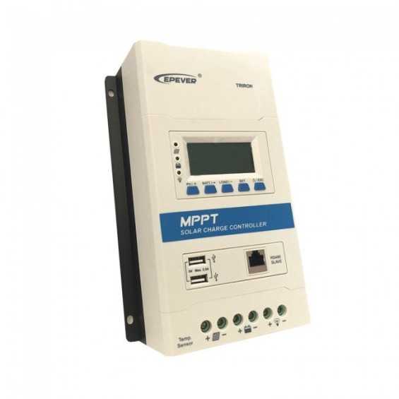 Regolatore di carica Triron Tracer 20A MPPT 12/24V EpSolar Regolatore di carica Triron Tracer 20A MPPT 12/24V EpSolar