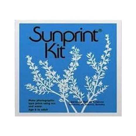 Sunprint: kit 12 fogli Fotosensibili