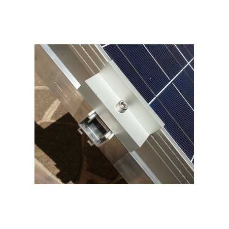 Supporto pannello solare su lamiera grecata o tegola canadese