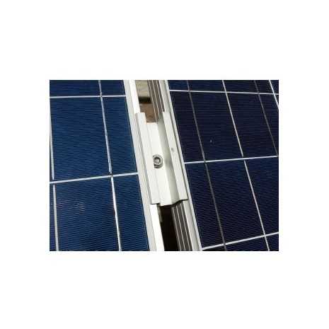 Supporto pannello solare su lamiera grecata o tegola canadese