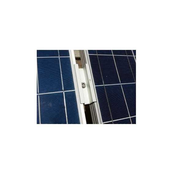 Supporto pannello solare su lamiera grecata o tegola canadese Supporto pannello solare su lamiera grecata o tegola canadese