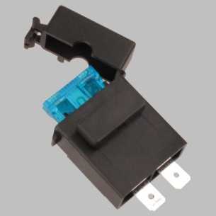 Portafusibile componibile con 2 connettori Faston