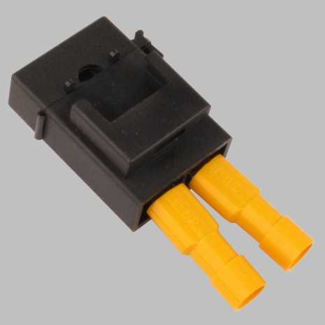 Portafusibile componibile con 2 connettori Faston