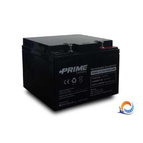 Batteria 24Ah 12V Prime AGM Deep Cycle