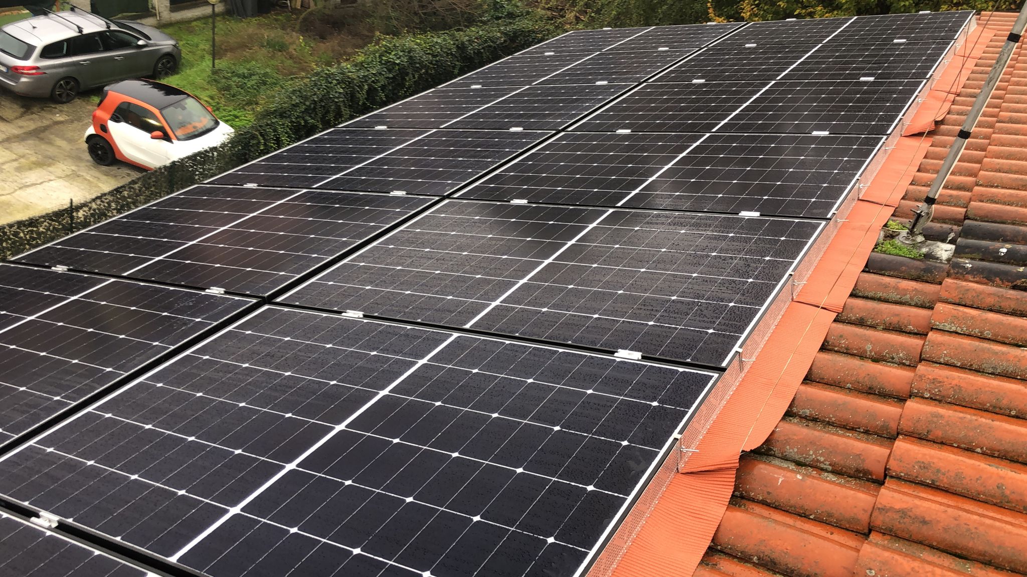 Impianto fotovoltaico 6kW con accumulo a Lacchiarella (Milano)